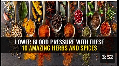 Lower blood pressure with these 10 amazing herbs and spices
