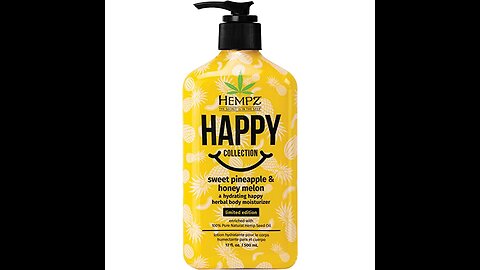 Hempz Summer Edition Sweet Pineapple & Honey Melon 17 ounces