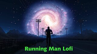 Lofi Animated Running Man Night Time - 3 Scenes