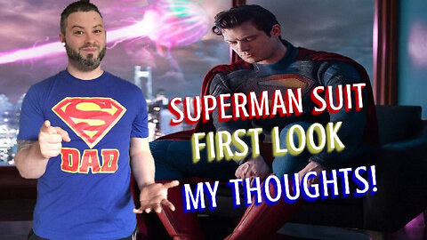 James Gunn Superman Suit FIRST LOOK - MY THOUGHTS - David Corenswet 2025