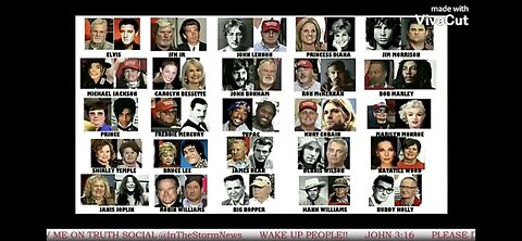 WELCOME BACK DEAD CELEBRITIES AT TRUMP RALLY