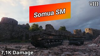 Somua SM (7,1K Damage) | World of Tanks