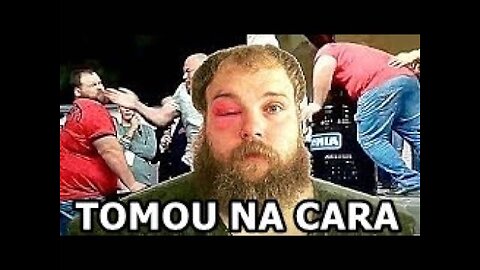 VASILY PERDEU - TOMOU SO 1 TAPAO NA CARA ! CAMPEONATO DE TAPA NA CARA