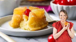 Pineapple Upside-down Cupcakes