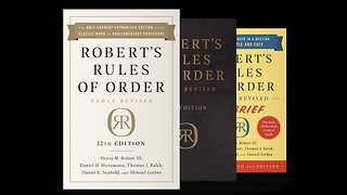 Robert's Rules of Order Explained