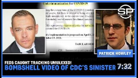 FEDS CAUGHT Tracking UnVaxxed! Bombshell Video Of CDC’s SINISTER Plot