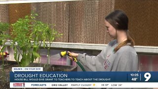 Tanque Verde High School students learn about the drought