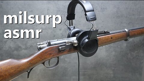 The Sounds of Military Surplus - ASMR