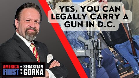 Yes, you can Legally carry a Gun in D.C. Leon Spears with Sebastian Gorka on AMERICA First