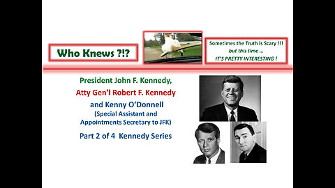 JFK, RFK and Kenny O'Donnell's Human Design and Cuban Missile Crisis