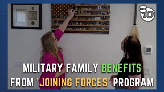 Military family talks progress with programs like 'Joining Forces'