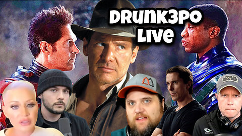 Indy 5, Disney, Eliza Bleu, Conservative Media, Book Updates, & More | Drunk3po Live