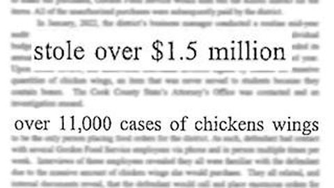 Chicago: Suburban school worker charged with stealing $1.5M worth of chicken wings from district