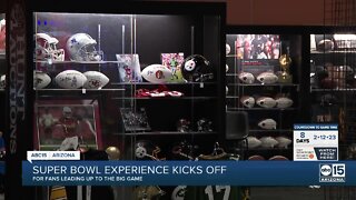 Super Bowl experience kicks off