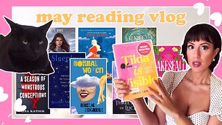 potent prophecies, invisible ladies, wicked witches & more | may reading vlog | 9 books