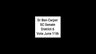 Ben Carper SC Senate district 6