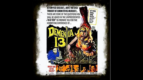 Dementia 13 1963 | Classic Horror Movies | Vintage Full Movies | Classic Movies