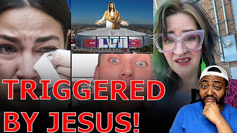 AOC And WOKE LGBTQ TikTokers TRIGGERED By Christian Jesus Gets Us Super Bowl Commercial
