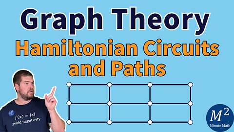 Hamiltonian Circuits and Paths Explained | Graph Theory Basics