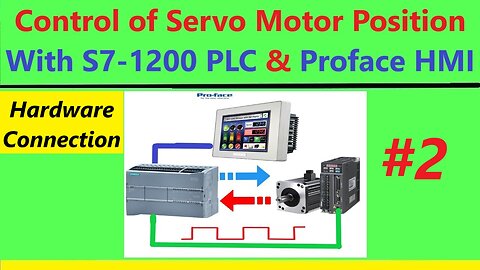 S0002 - Control of Servo Motor Position with S7-1200 PLC and Proface HMI - Part 2