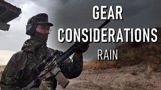 Gear Considerations: Rain