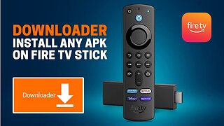 Download and install Downloader to download any App to the Firestick