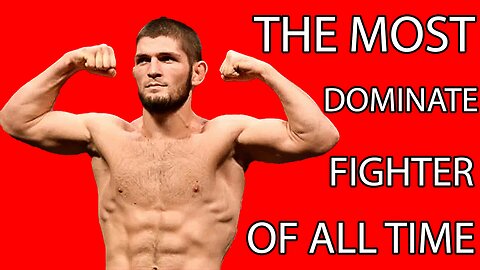 This is what makes Khabib the most dominant fighter of all time