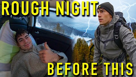 SLEPT In A CAR Before Visiting A SECRET Lake - 🇮🇹⛰️ Italian Dolomites ⛰️🇮🇹 BTS Ep 6.