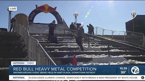 Red Bull Heavy Metal Snowboarding Event