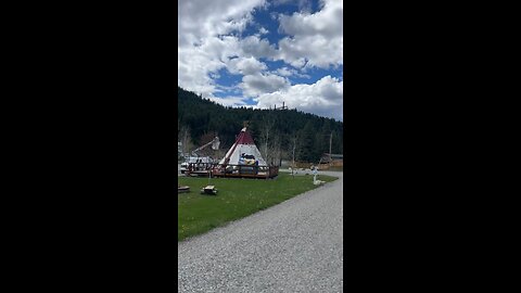 Gold Mountain Teepee - come vacation here!