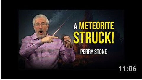 A Meteorite Struck Perry Stone