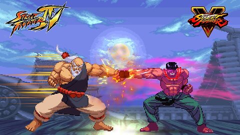 Kage vs. Gouken - Street Fighter IV X Street Fighter V