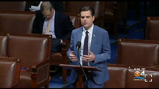 Matt Gaetz Introduced Resolution to End All Military, Financial Aid to Ukraine