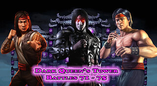 MK Mobile. Dark Queen's Tower Battles 71 - 75