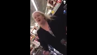 Jesus Demon Preaches Hell Fire & Damnation In Wal Mart? WTF!