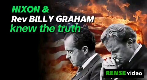 Billy Graham and Richard Nixon talk