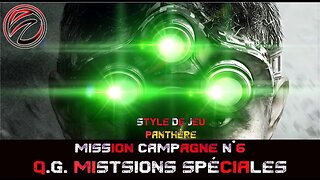 Splinter Cell Blacklist [Mission 6] Q.G. Missions Spéciales, Téhéran, Iran 🐯Style Panthère🐯.