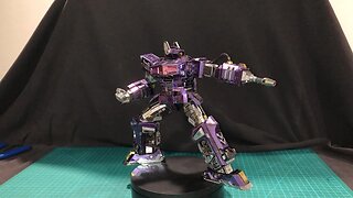 Mu Model G1 Shockwave Part 3 - The Arms, Accessories, and Final Assembly