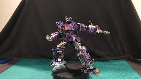 Mu Model G1 Shockwave Part 3 - The Arms, Accessories, and Final Assembly