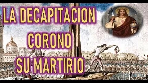 LA DECAPITACION CORONO SU MARTIRIO - SAN BLAS -SANTOS Y MARTIRES 3 FEBRERO