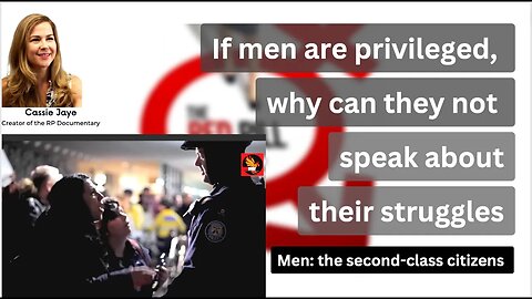 If men are privileged, why can they not speak about their struggles?