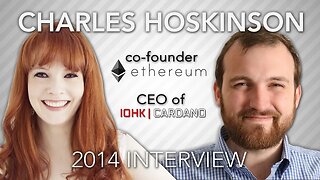 Rare interview with Charles Hoskinson, pre Ethereum