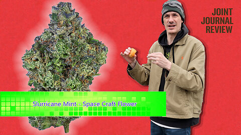 Kushector Joint Journal Review - Slurricane Mint by: Space Craft Flower