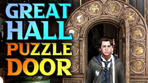 🔥🔥 Great Hall Puzzle Door - Hogwarts Legacy How to Solve the Number Door Puzzles🔥🔥