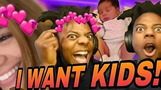 IShowspeed Wants to have a baby with his girlfriend (Awkward Moment)