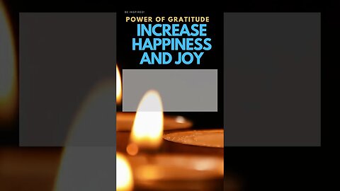 MINUTE PRAYER. The Power of Gratitude: How to Increase Happiness and Joy in Your Life #shorts