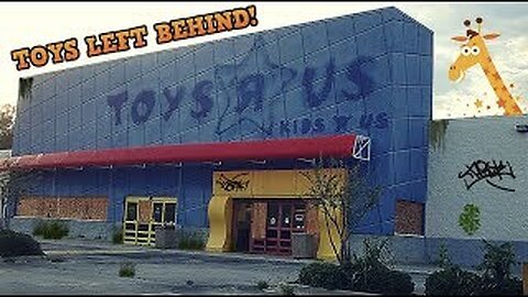ABANDONED Toys R Us - With Toys Left Behind! (End of An Era)
