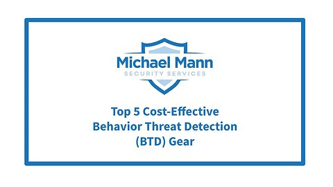 Top 5 Cost-Effective Behavior Threat Detection Gear