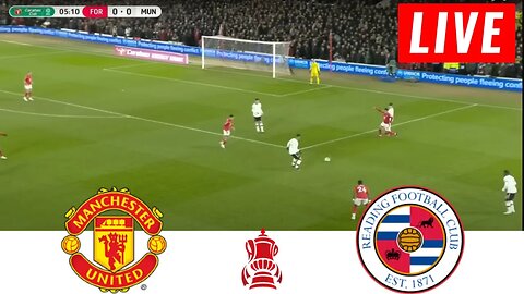 Manchester United vs Reading: Live Match Preview | England FA CUP 2023 | Watch Along & PES 21