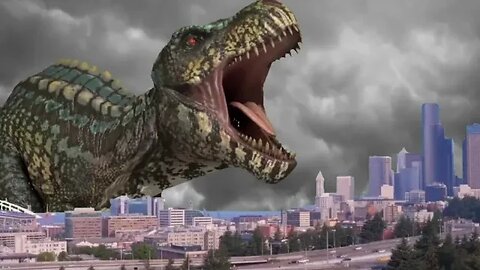 T-Rex City attack